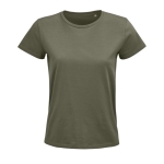 T-shirt eco de mulher em materiais orgânicos nona vista