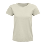 T-shirt eco de mulher em materiais orgânicos segunda vista