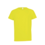 T-shirt desporto infantil poliester transpirável 140 g/m2 SOL'S Sporty cor amarelo fluorescente sexta vista