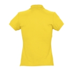 Polos com logo slim fit para mulher em algodão 170 g/m2 SOL'S Passion cor dourado vista traseira