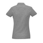 Polos com logo slim fit para mulher em algodão 170 g/m2 SOL'S Passion vista traseira