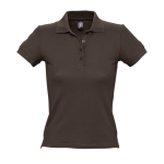 Polo de qualidade para mulher, algodão ringspun 210 g/m2 SOL'S People nona vista