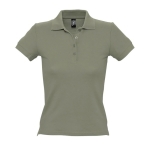 Polo de qualidade para mulher, algodão ringspun 210 g/m2 SOL'S People nona vista