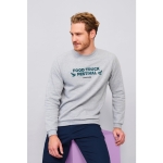 Sweatshirt de poliester e algodão de tacto suave 260 g/m2 SOL'S Spider cor azul-marinho