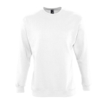 Sweatshirt informal para estampar o logotipo cor branco nona vista