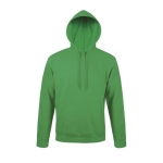 Sweatshirts com capuz para brinde corporativo cor verde oitava vista