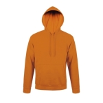 Sweatshirts com capuz para brinde corporativo cor cor-de-laranja