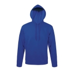Sweatshirts com capuz para brinde corporativo cor azul real terceira vista