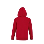 Sweatshirt infantil com capuz para estampar vista traseira