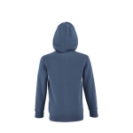 Sweatshirt infantil com capuz para estampar vista traseira