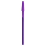 Canetas BIC clássicas coloridas para brindes cor violeta