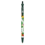 Caneta BIC com detalhes coloridos para brinde cor verde