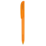 Caneta personalizável a cores para oferecer cor cor-de-laranja