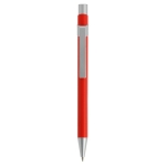 Caneta BIC® Metal Pro Matt | Tinta azul cor vermelho