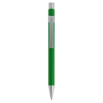 Caneta BIC® Metal Pro Matt | Tinta azul cor verde