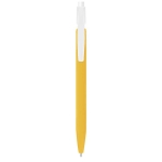 Lapiseiras personalizáveis a cores com logo cor amarelo