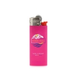 Isqueiro pequeno para brindes BIC® J25 Standard BiColor cor cor-de-rosa