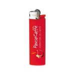 Isqueiros resistente para imprimir com o logo BIC® J23 cor vermelho