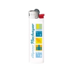 Isqueiros resistente para imprimir com o logo BIC® J23 cor branco