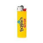 Isqueiros resistente para imprimir com o logo BIC® J23 cor amarelo