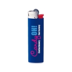 Isqueiros resistente para imprimir com o logo BIC® J23 cor azul-marinho