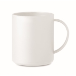 Caneca para personalizar em material PP cor branco