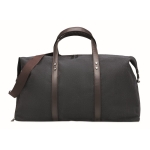 Malas de viagem personalizadas em canvas elegante Journey cor preto oitava vista