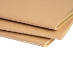 Cadernos com papel reciclado para empresas cor natural