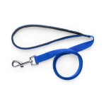 Trela personalizada para cães de grande porte cor azul primeira vista