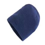 Gorro ecológico personalizável para oferecer cor azul-marinho terceira vista