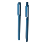 Conjunto de canetas para brindes corporativos cor azul