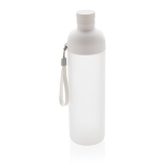 Garrafa personalizável de tritan dividida para gelo 600ml Giving cor branco