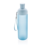 Garrafa personalizável de tritan dividida para gelo 600ml Giving cor azul-claro