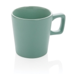 Caneca de cerâmica com interior brilhante e exterior mate 300ml Largo cor verde