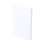 Caderno flexível com papel de pedra, folhas A5 pautadas Stone Resistant cor branco terceira vista