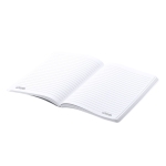 Caderno flexível com papel de pedra, folhas A5 pautadas Stone Resistant cor branco quarta vista