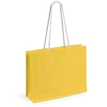 Sacos de juta disponíveis em várias cores cor amarelo