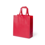 Saco tnt personalizado mate resistente 15 kg 110 g/m2 Stronger Matt cor vermelho primeira vista