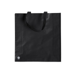 Saco de non-woven antibacteriano Shopper Antibacterial cor preto primeira vista