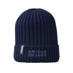 Gorro de algodão orgânico com borda dobrada Elevate Ives vista principal