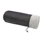 Manta de tecido polar rPET muito macia com bolsa de 240 g/m2 Soft cor cinzento