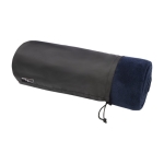 Manta de tecido polar rPET muito macia com bolsa de 240 g/m2 Soft cor azul-escuro