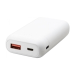 Power bank de 10.000mAh de alta densidade cor branco