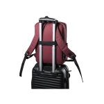 Mochila executiva quadrada para portátil de 15'' com USB Activewear terceira vista