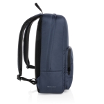 Mochila eco para portátil de 15,6'' com certificação AWARE Pocket cor azul-marinho terceira vista