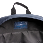 Mochila eco para portátil de 15,6'' com certificação AWARE Pocket cor azul-marinho sexta vista