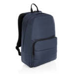 Mochila eco para portátil de 15,6'' com certificação AWARE Pocket cor azul-marinho oitava vista