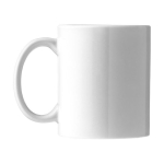 Caneca para sublimar branca apta para lava-louça 330ml Sublim White cor branco