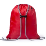 Mochila de cordão ajustável com entrada para auriculares Adjust