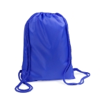 Saco-mochila de cordão grosso e cores alegres Resistant Strings cor azul segunda vista